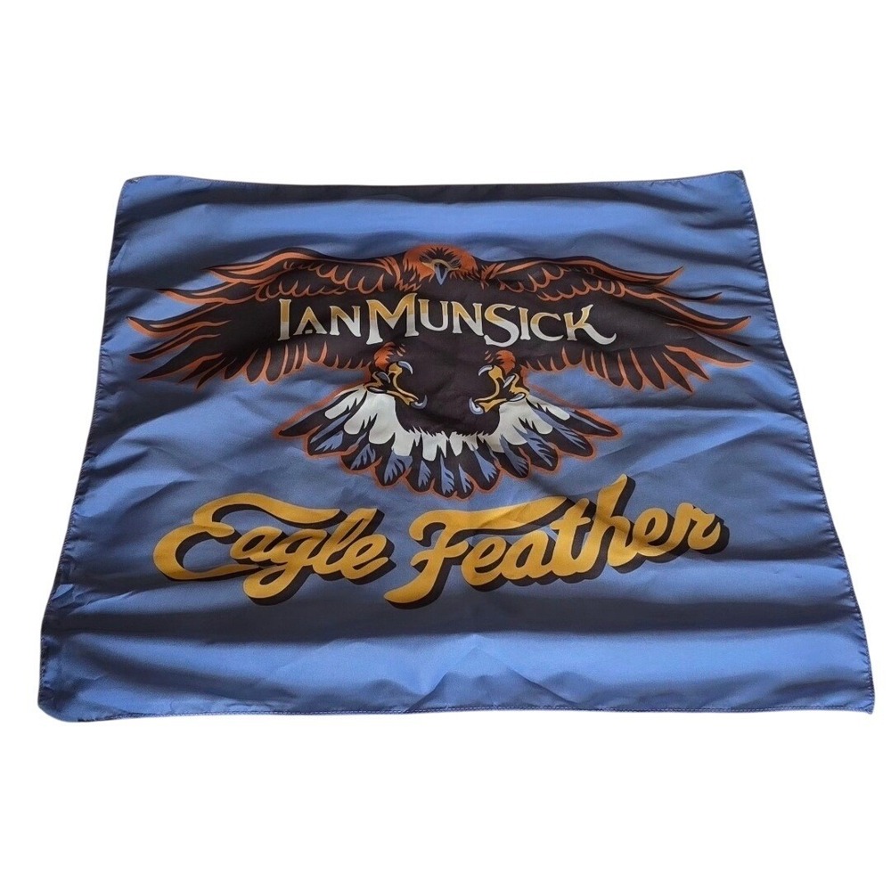 Ian Munsick Eagle Feather VIP Bandana- Album/Concert Merch 2025 Release Country - Picture 2 of 3